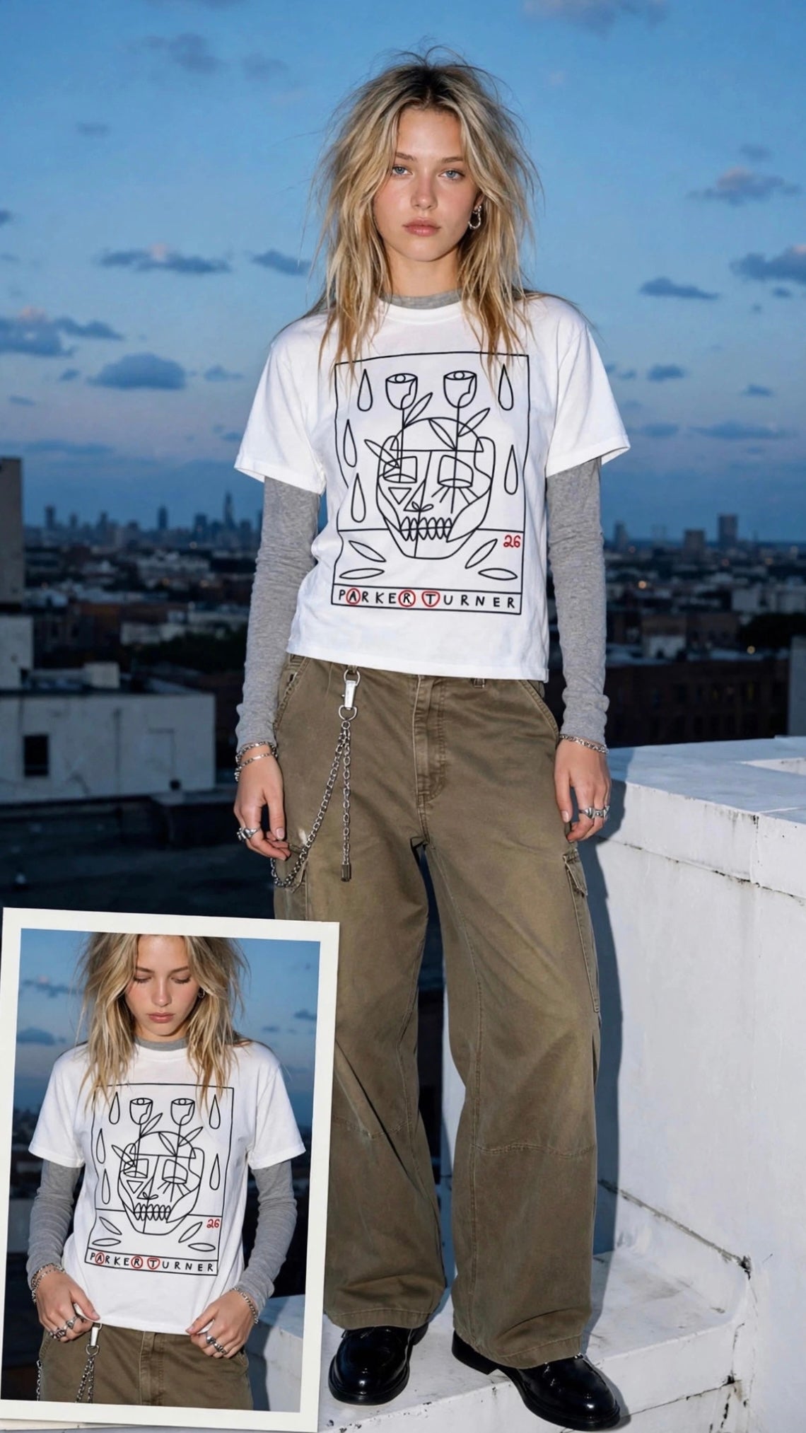 “Life and death line work“Unisex classic tee