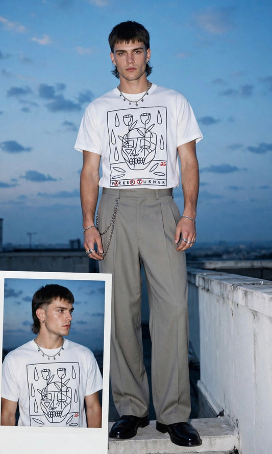 “Life and death line work“Unisex classic tee