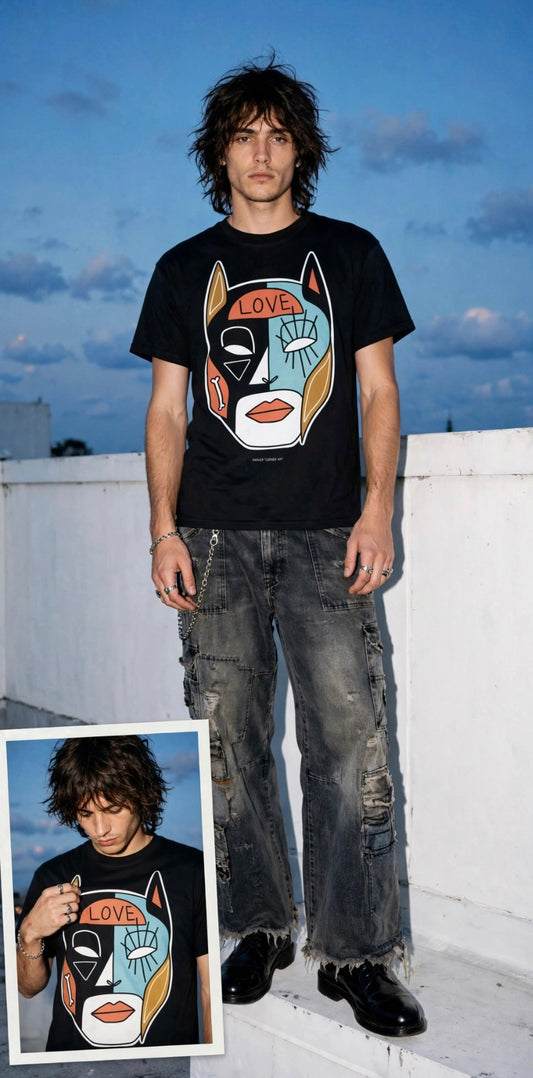 “Bat cat”Unisex classic tee
