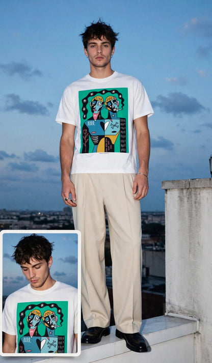 “Duality”Unisex classic tee